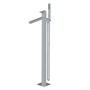Miscelatore monocomando per vasca centro stanza con kit doccino RubiFlux serie Rose - Cromo by CeramicStore | Lo specialista del tuo bagno