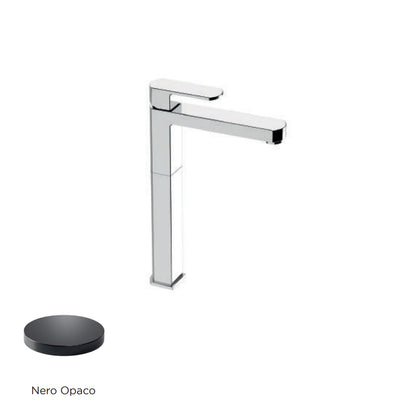 Miscelatore monocomando lavabo alto RubiFlux serie Dema - Nero Opaco by CeramicStore | Lo specialista del tuo bagno