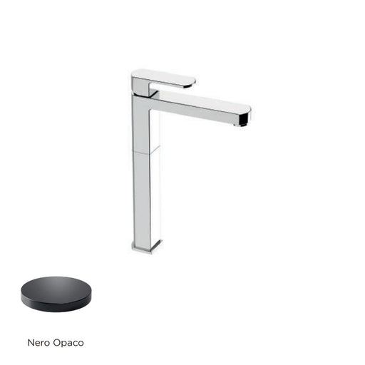 Miscelatore monocomando lavabo alto RubiFlux serie Dema - Nero Opaco by CeramicStore | Lo specialista del tuo bagno
