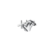 Miscelatore monoblocco bidet in ottone cromato serie Sirio Keller Taps by CeramicStore | Lo specialista del tuo bagno