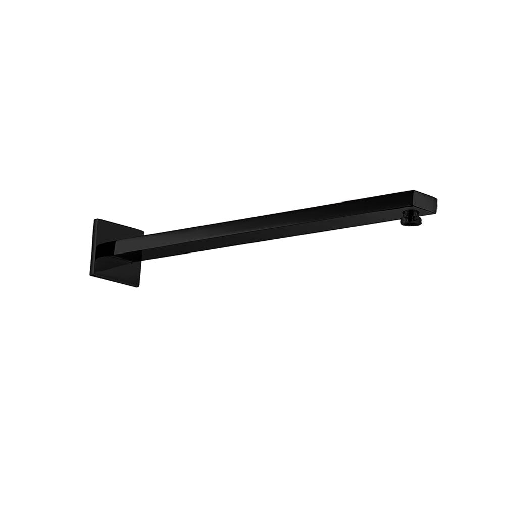 Braccio doccia per soffione quadrato a parete in ottone by GME - Nero opaco by CeramicStore | Lo specialista del tuo bagno