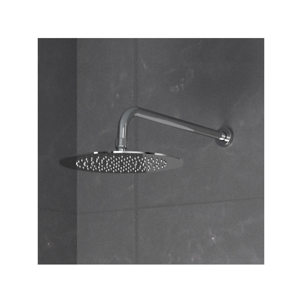 Soffione doccia rotondo ultrapiatto in acciaio inox by GME - Cromato - à˜25 cm by CeramicStore | Lo specialista del tuo bagno