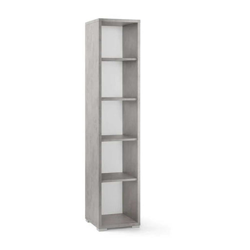 Colonna a Giorno Libreria con 5 ripiani finitura Cemento by Sarmog by CeramicStore | Lo specialista del tuo bagno