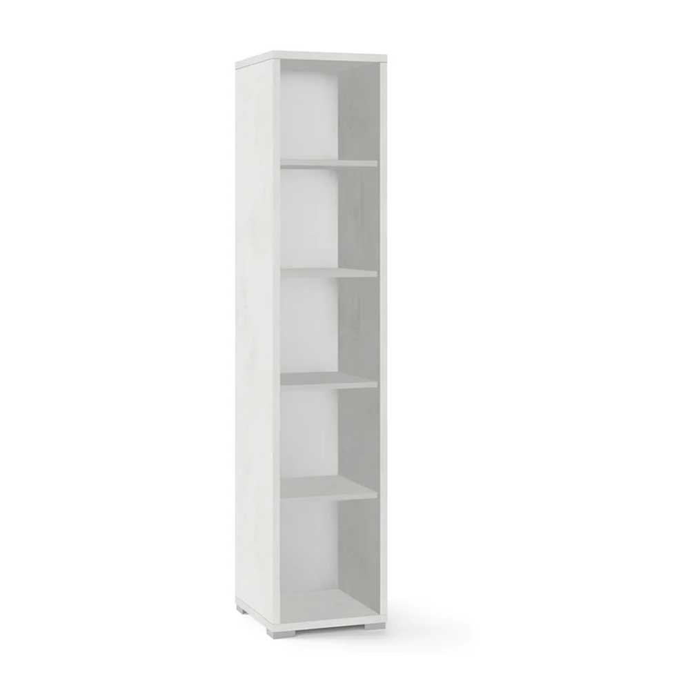 Colonna a Giorno Libreria con 5 ripiani finitura Ossido Bianco by Sarmog by CeramicStore | Lo specialista del tuo bagno