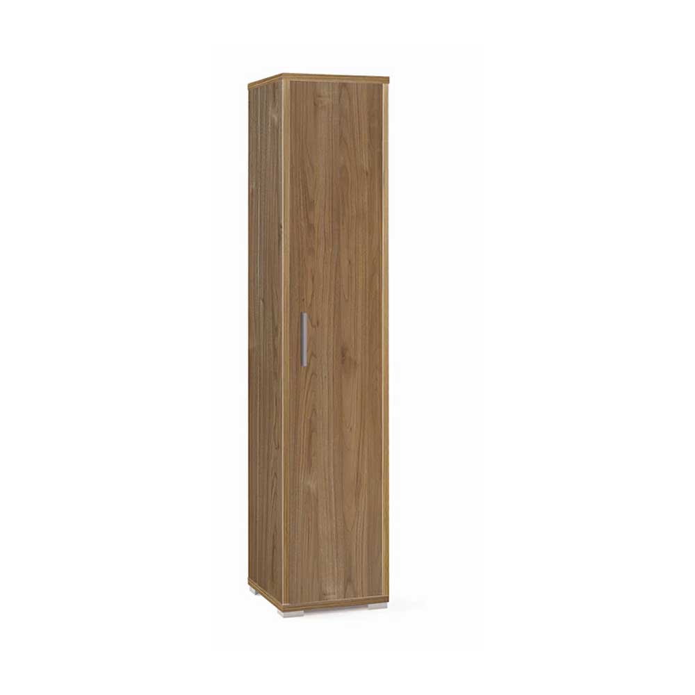 Colonna Multiuso con 4 ripiani di cui 2 regolabili finitura Struttura Noce Stelvio / Finitura Frontale Noce Stelvio by Sarmog by CeramicStore | Lo specialista del tuo bagno