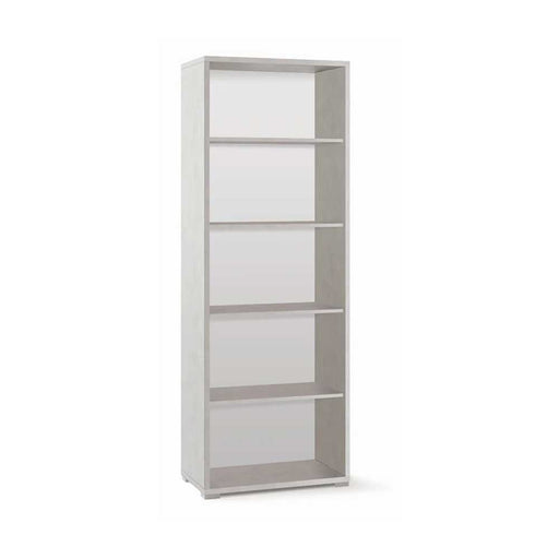 Libreria a giorno con 4 ripiani di cui 2 regolabili finitura Ossido Bianco by Sarmog by CeramicStore | Lo specialista del tuo bagno