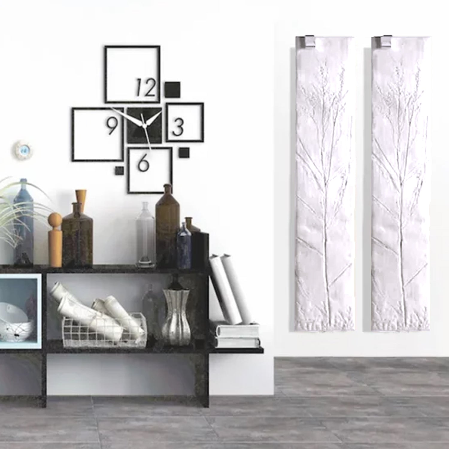 Termoarredo elettrico a piastra modello Ginko 180x30 cm - Bianco by CeramicStore | Lo specialista del tuo bagno