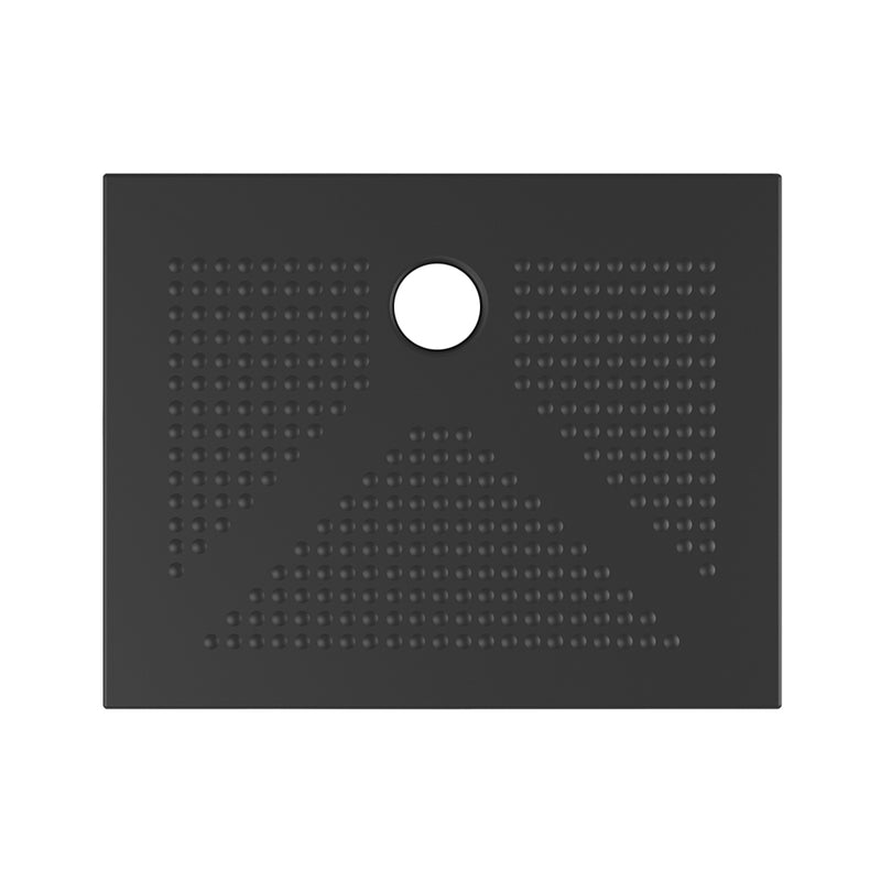 Piatto doccia rettangolare in ceramica DocciaGo 70x120 cm - Nero opaco by CeramicStore | Lo specialista del tuo bagno