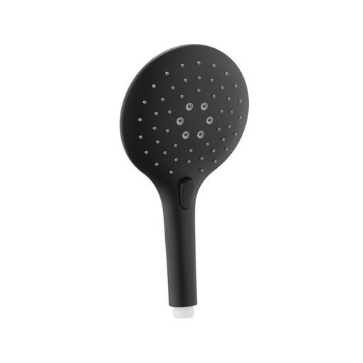 Doccetta multifunzione tre getti in Abs con ugelli anticalcare modello RoundBlack colore nero by CeramicStore | Lo specialista del tuo bagno
