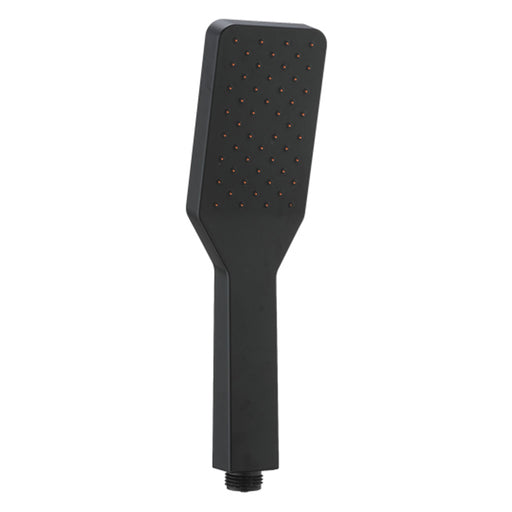 Doccetta monogetto in Abs con ugelli anticalcare modello SquareBlack colore nero by CeramicStore | Lo specialista del tuo bagno