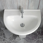 Lavabo Lavandino Sospeso modello Grace 55 Ceramica Globo by CeramicStore | Lo specialista del tuo bagno