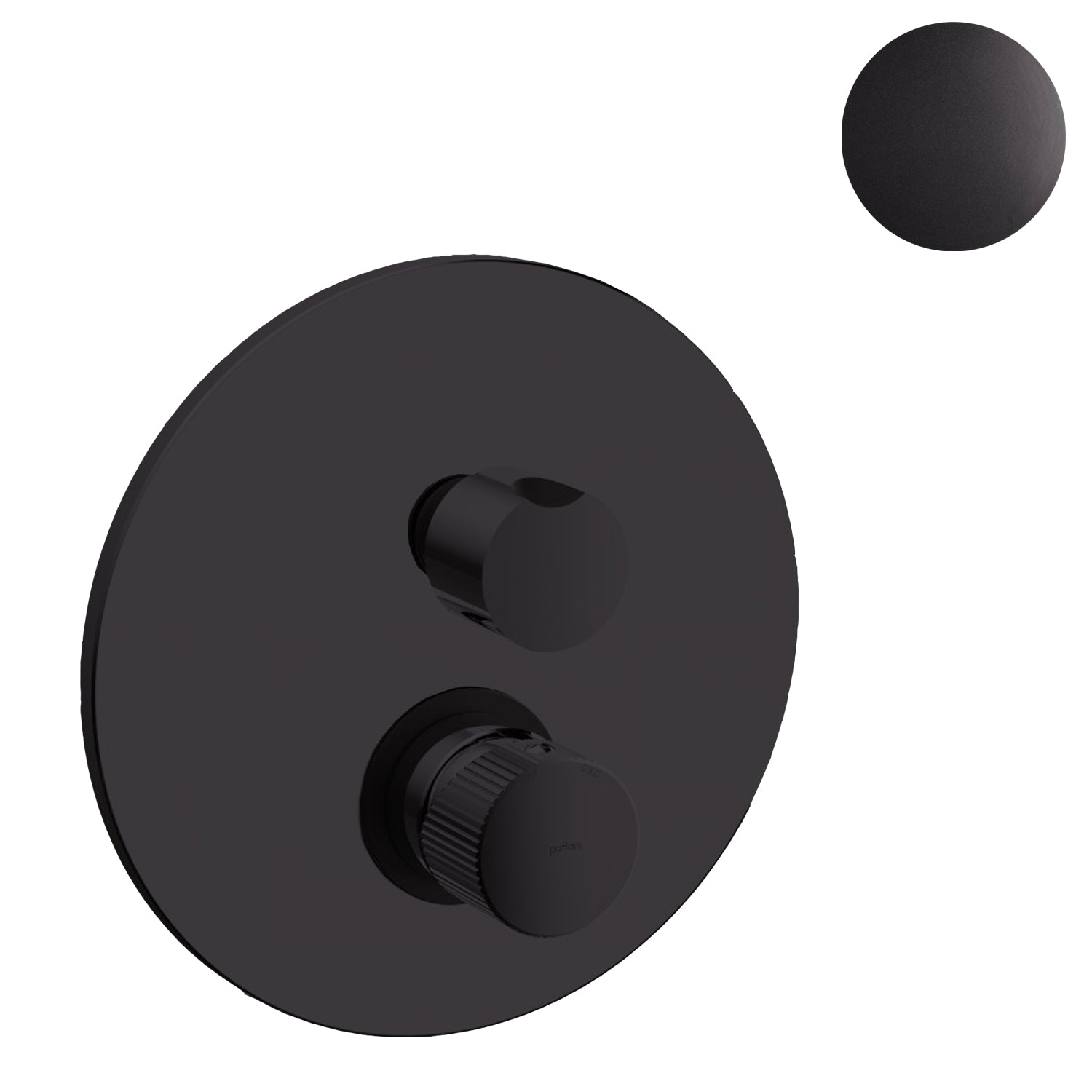 Miscelatore doccia con deviatore meccanico 3 uscite Paffoni Jo Nero Opaco by CeramicStore | Lo specialista del tuo bagno