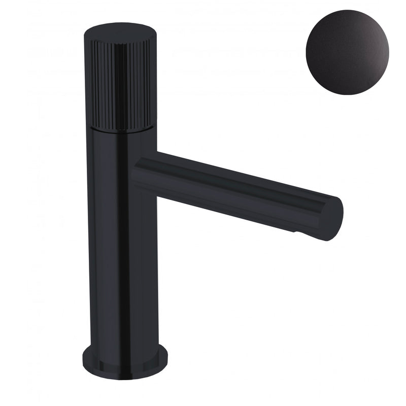 Miscelatore lavabo con scarico click clack Paffoni Jo Nero Opaco by CeramicStore | Lo specialista del tuo bagno