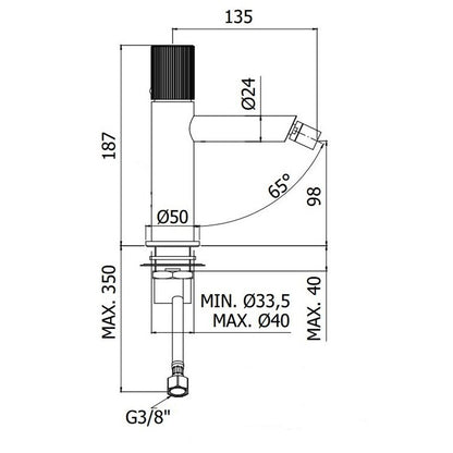 Set di miscelatori lavabo-bidet-doccia con deviatore Paffoni Jo Nero Opaco by CeramicStore | Lo specialista del tuo bagno