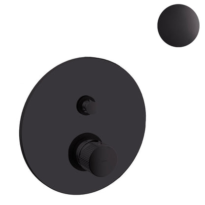 Set di miscelatori lavabo-bidet-doccia con deviatore Paffoni Jo Nero Opaco by CeramicStore | Lo specialista del tuo bagno