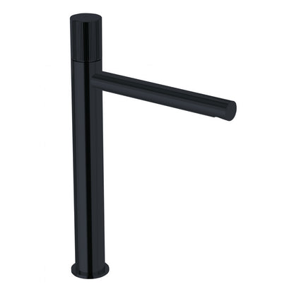 Set di miscelatori lavabo alto e bidet con scarico click clack Paffoni Jo Nero Opaco by CeramicStore | Lo specialista del tuo bagno