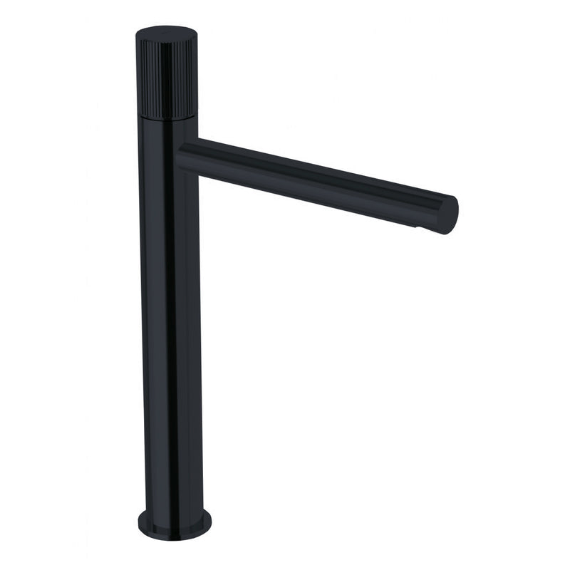 Set di miscelatori lavabo alto e bidet con scarico click clack Paffoni Jo Nero Opaco by CeramicStore | Lo specialista del tuo bagno
