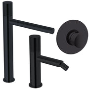 Set di miscelatori lavabo alto-bidet-doccia Paffoni Jo Nero Opaco by CeramicStore | Lo specialista del tuo bagno