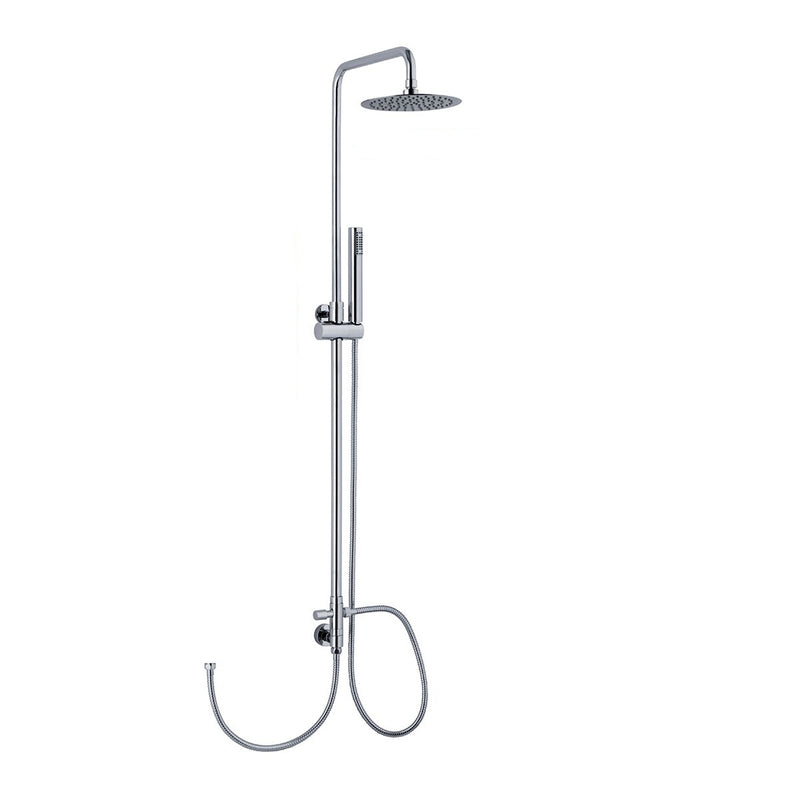 Colonna doccia C40 regolabile con soffione Vienna e attacco flessibile by CeramicStore | Lo specialista del tuo bagno