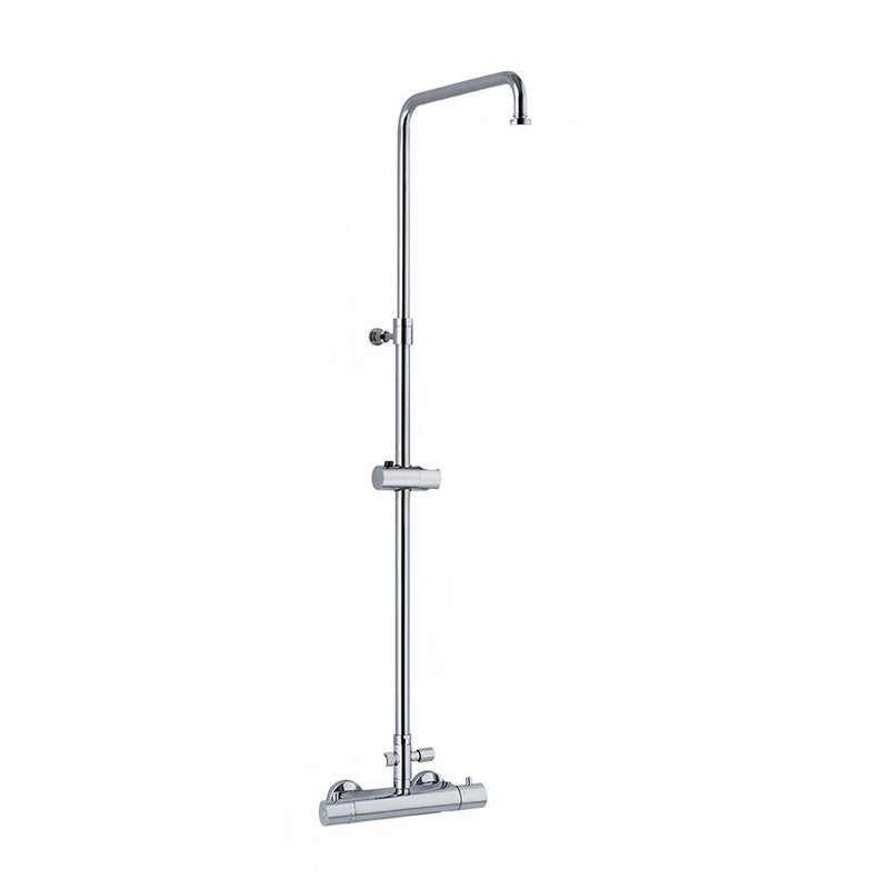 Colonna doccia C40 regolabile con termostatico TM1B e soffione Linz by CeramicStore | Lo specialista del tuo bagno