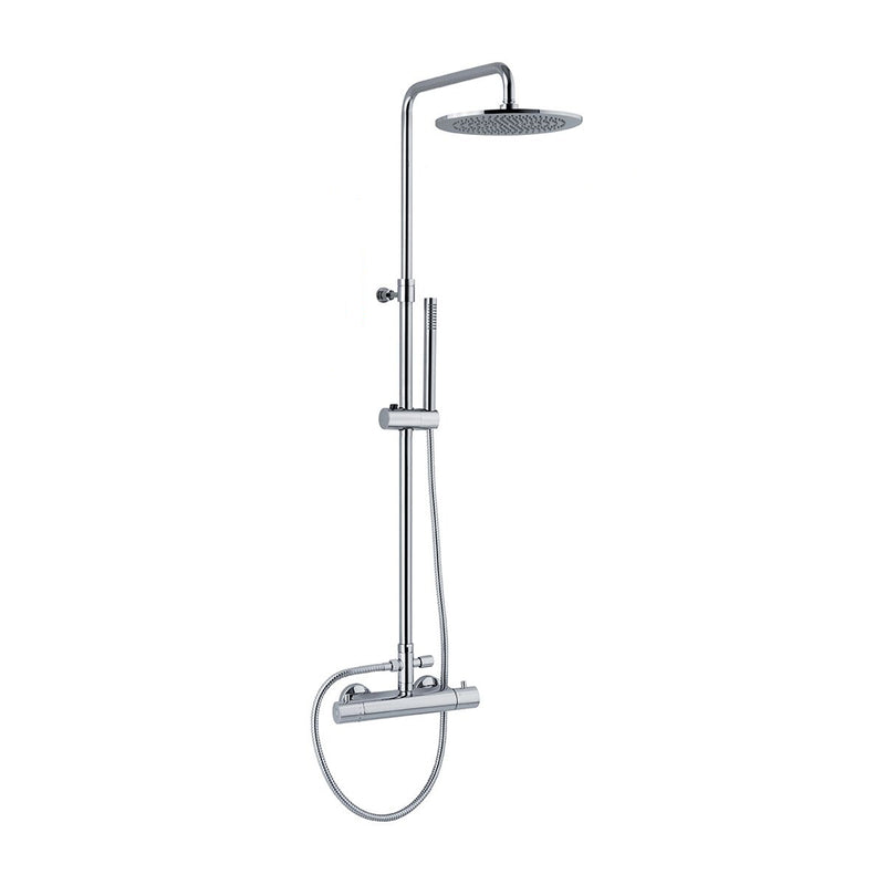 Colonna doccia C40 regolabile con termostatico TM1B e soffione Linz by CeramicStore | Lo specialista del tuo bagno