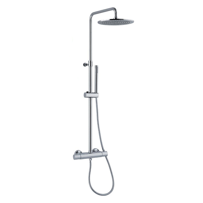 Colonna doccia C40 regolabile con termostatico TM3C e soffione Linz by CeramicStore | Lo specialista del tuo bagno