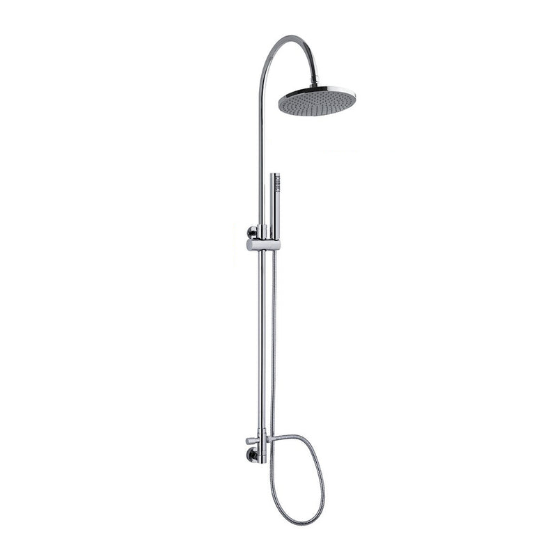Colonna doccia C37 regolabile con presa acqua a muro e soffione 220mm by CeramicStore | Lo specialista del tuo bagno