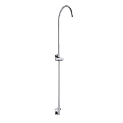 Colonna doccia C37 regolabile con presa acqua a muro e soffione 220mm by CeramicStore | Lo specialista del tuo bagno