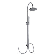 Colonna doccia C37 regolabile con attacco flessibile e soffione 220mm by CeramicStore | Lo specialista del tuo bagno