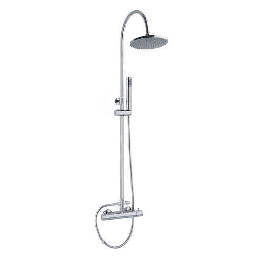 Colonna doccia C37 regolabile con termostatico TM1B e soffione 22cm by CeramicStore | Lo specialista del tuo bagno