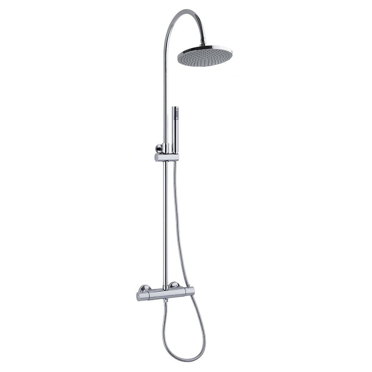 Colonna doccia C37 regolabile con termostatico TM3C e soffione 22cm by CeramicStore | Lo specialista del tuo bagno