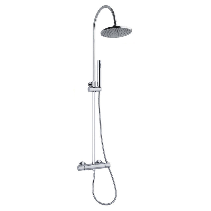 Colonna doccia C37 regolabile con termostatico TM3C e soffione 22cm by CeramicStore | Lo specialista del tuo bagno