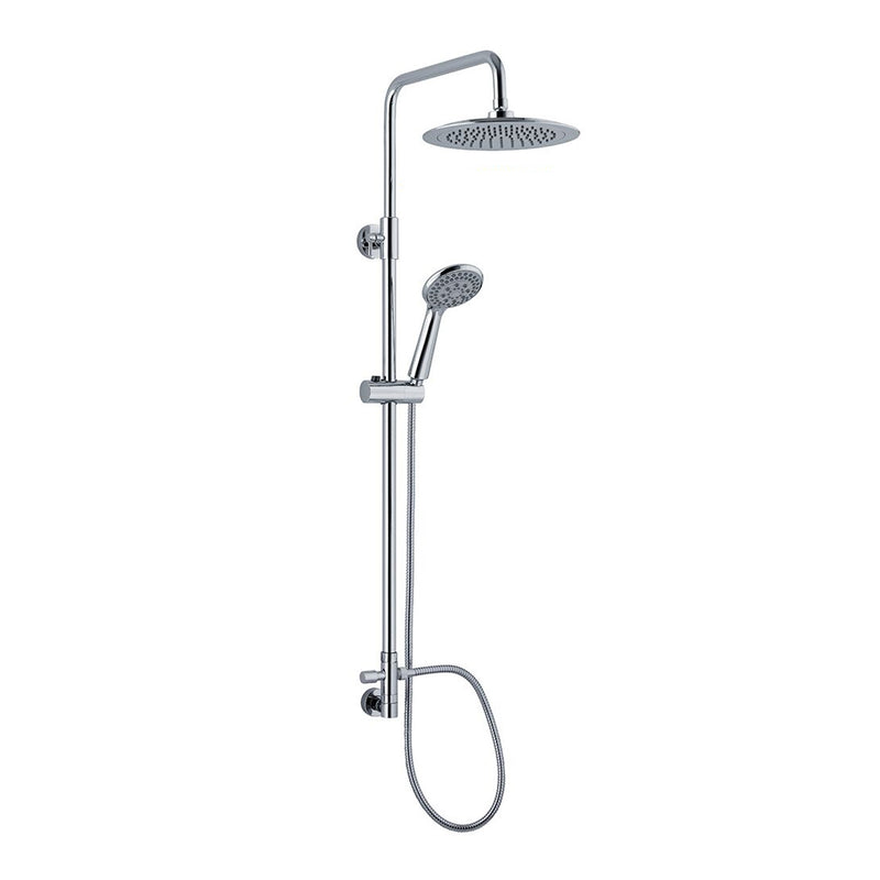 Colonna doccia C15 regolabile con presa acqua a muro e soffione 25cm by CeramicStore | Lo specialista del tuo bagno