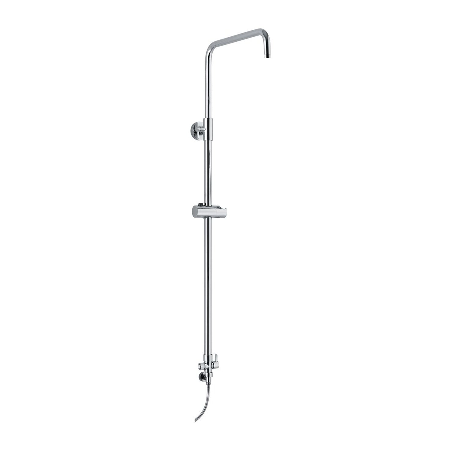 Colonna doccia C15 regolabile con deviatore e attacco flessibile by CeramicStore | Lo specialista del tuo bagno