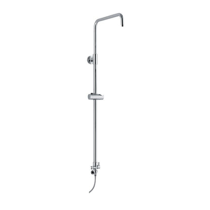 Colonna doccia C15 regolabile con attacco flessibile e soffione 25cm by CeramicStore | Lo specialista del tuo bagno