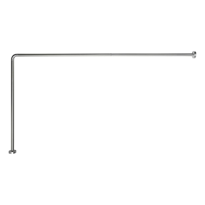 Asta doccia angolare 80x170 cm di Gedy - Alluminio Anodizzato by CeramicStore | Lo specialista del tuo bagno