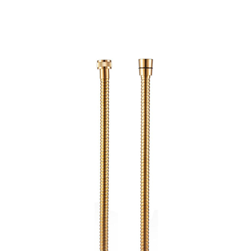 Flessibile doccia a doppia aggraffatura 120cm oro by CeramicStore | Lo specialista del tuo bagno