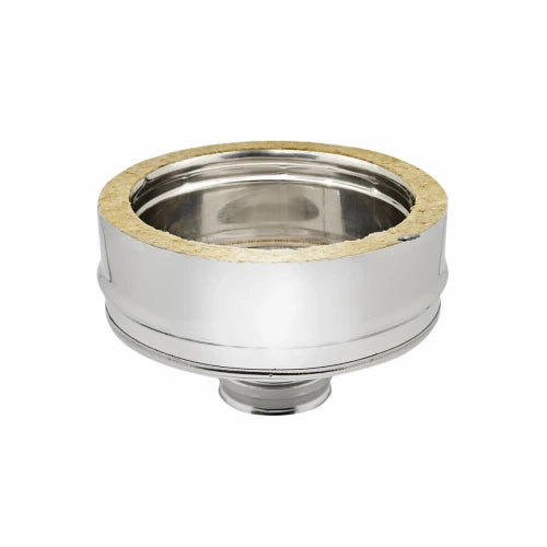Raccordo mono-doppia parete per caldaia mono 100f x 200f/250m