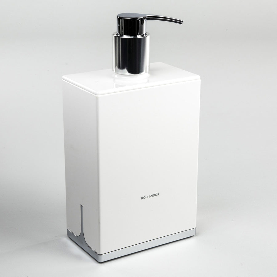 Dispenser da appoggio in policarbonato Koh-i-Noor LEM colore bianco by CeramicStore | Lo specialista del tuo bagno