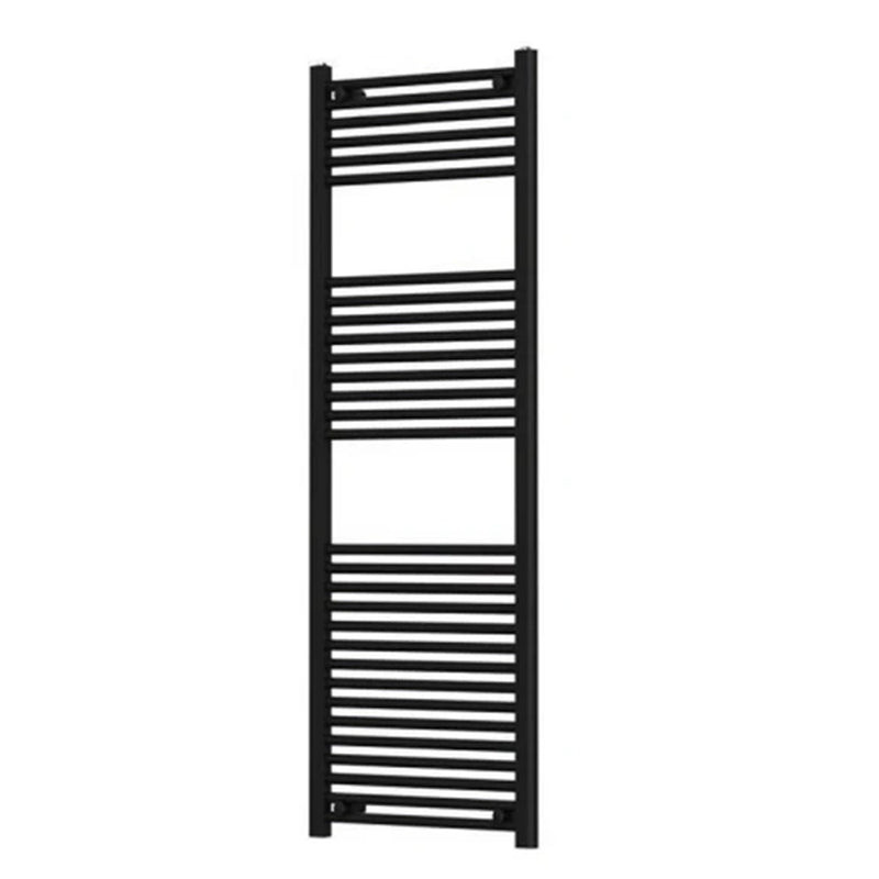 Termoarredo dritto CSRadiators, Misure Altezza 150 x Larghezza 50 cm Interasse 45 cm - Colore Nero opaco