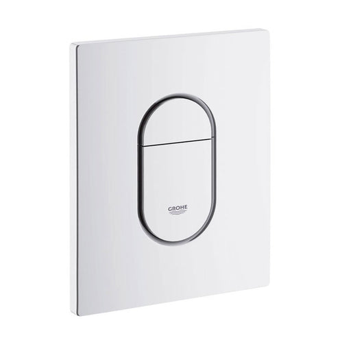 Placca di azionamento abs bianco 156x197 Arena Cosmopolitan per cassette di scarico Grohe