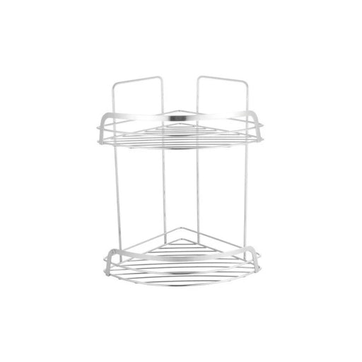 Mensola doccia angolare 2 Livelli modello Riley cromata by CeramicStore | Lo specialista del tuo bagno