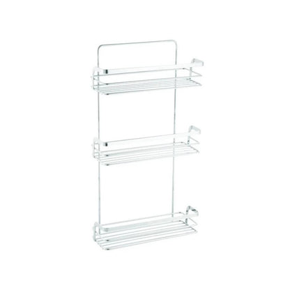 Mensola doccia 3 livelli modello Riley colore cromato by CeramicStore | Lo specialista del tuo bagno