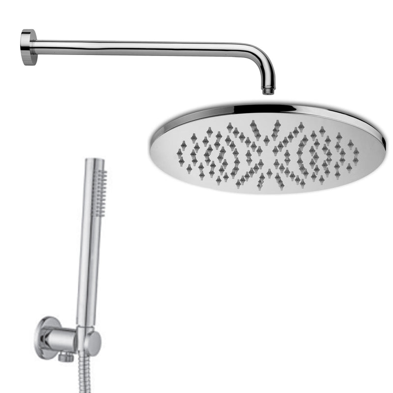 Kit doccia 074 con soffione, braccio doccia e set duplex Paffoni by CeramicStore | Lo specialista del tuo bagno