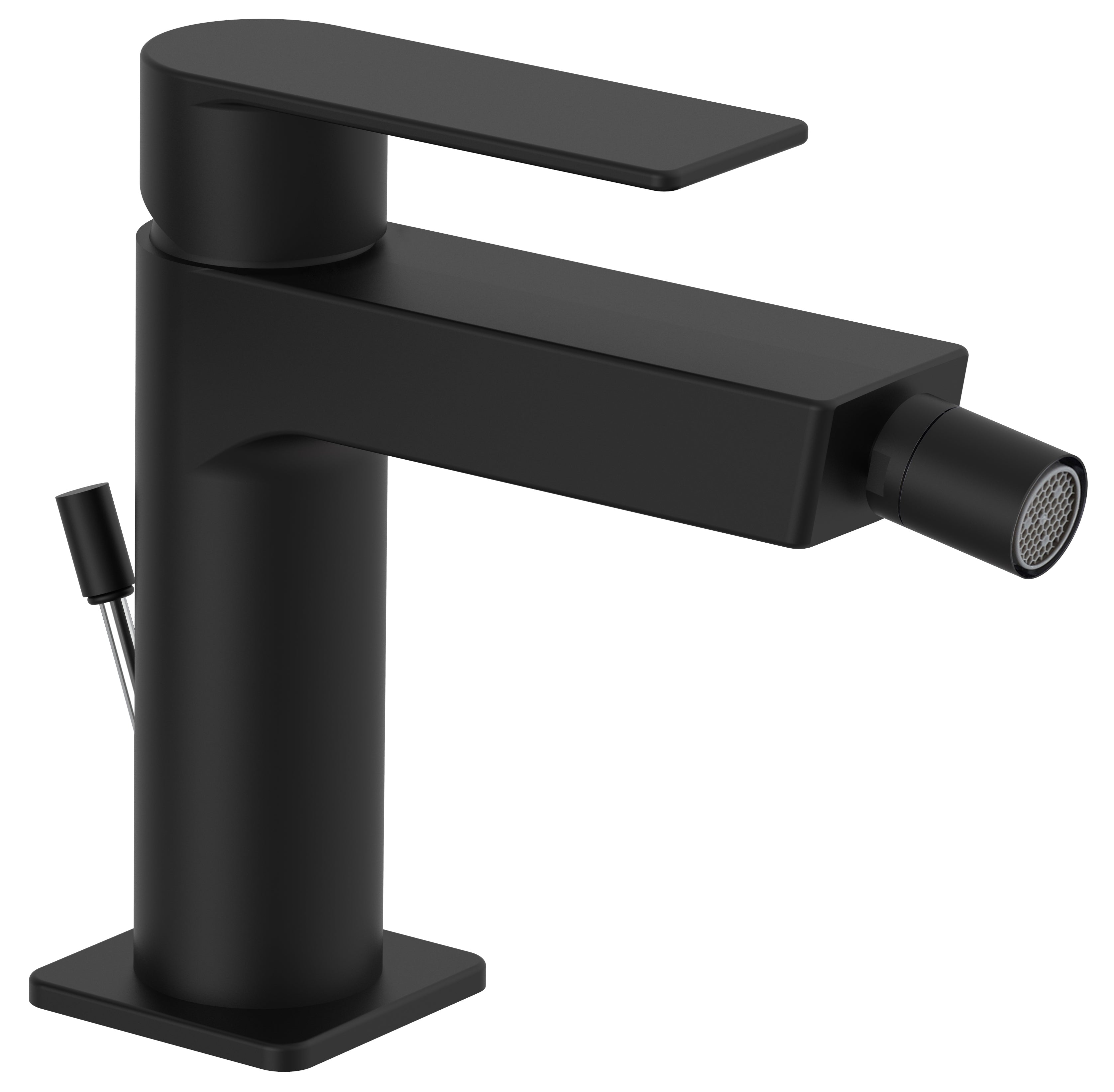 Miscelatore bidet sopra piano con scarico Paffoni serie Tango - Nero Opaco by CeramicStore | Lo specialista del tuo bagno