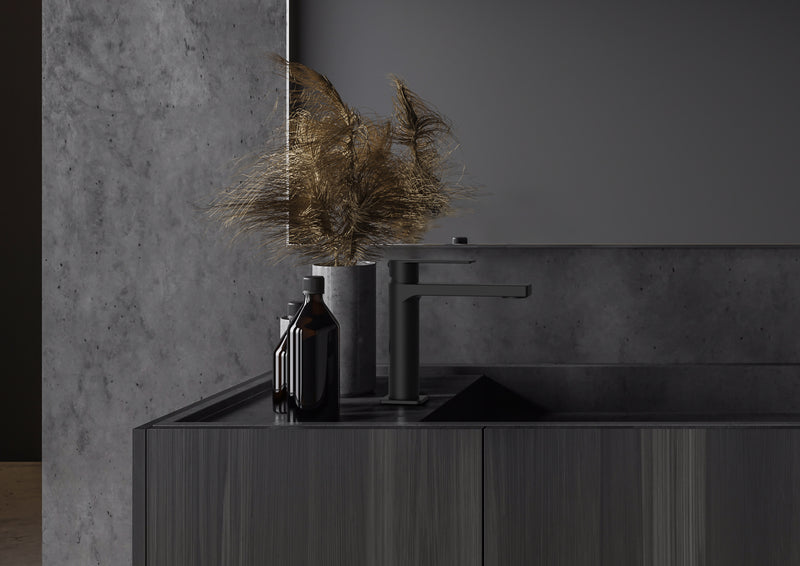 Miscelatore lavabo Paffoni Tango senza scarico con aeratore M24x1 finitura Nero Opaco by CeramicStore | Lo specialista del tuo bagno
