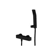 Miscelatore doccia Paffoni Elle completo di set doccia con supporto a muro - Nero Opaco by CeramicStore | Lo specialista del tuo bagno