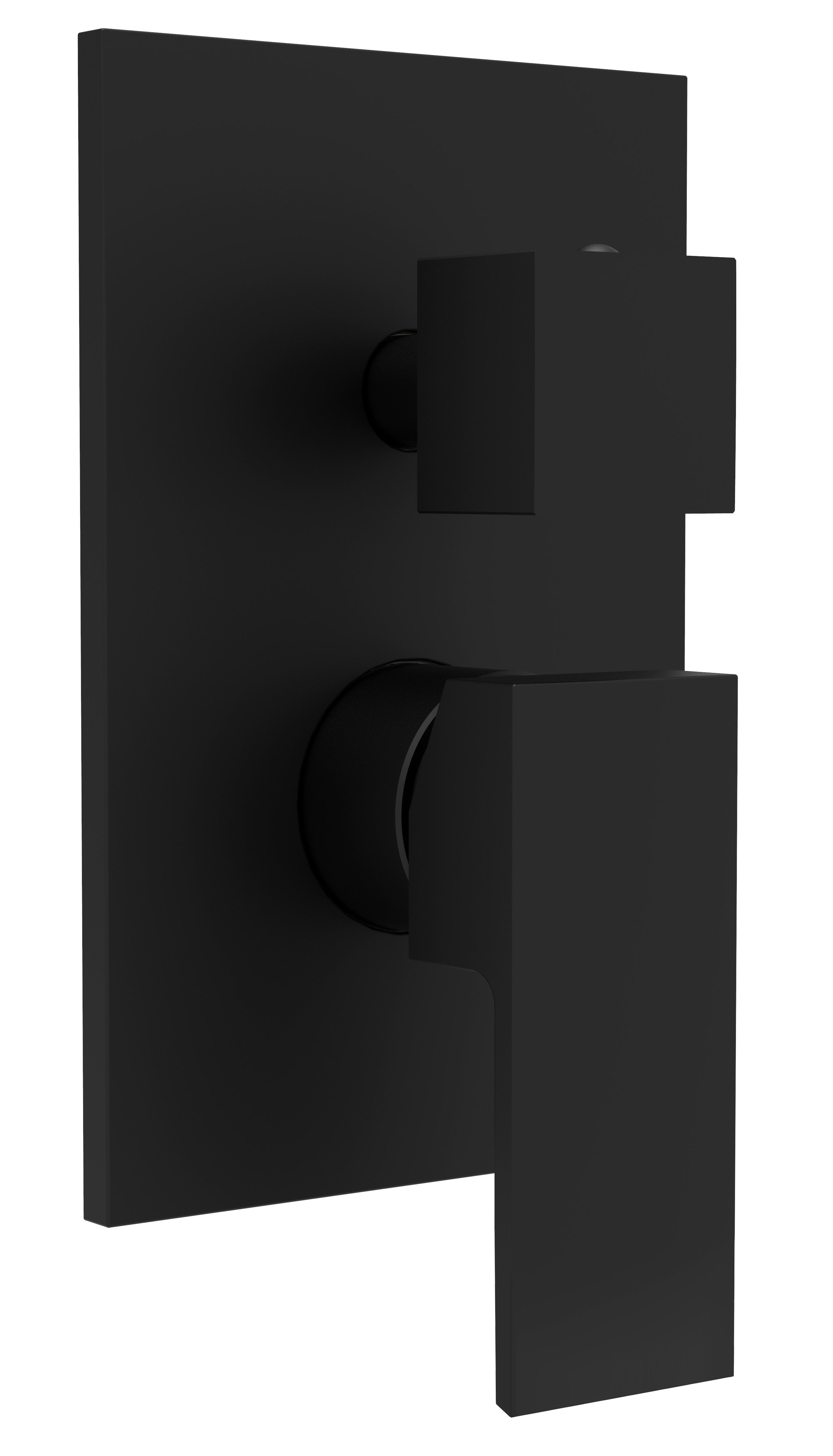 Miscelatore incasso doccia Paffoni con deviatore con 3 uscite serie ELLE - Nero Opaco by CeramicStore | Lo specialista del tuo bagno