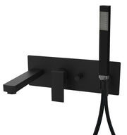 Miscelatore vasca incasso Paffoni serie Elle con set doccia e bocca di erogazione - Nero Opaco by CeramicStore | Lo specialista del tuo bagno
