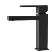 Miscelatore lavabo in ottone verniciato nero opaco senza scarico Perla Nera by CeramicStore | Lo specialista del tuo bagno